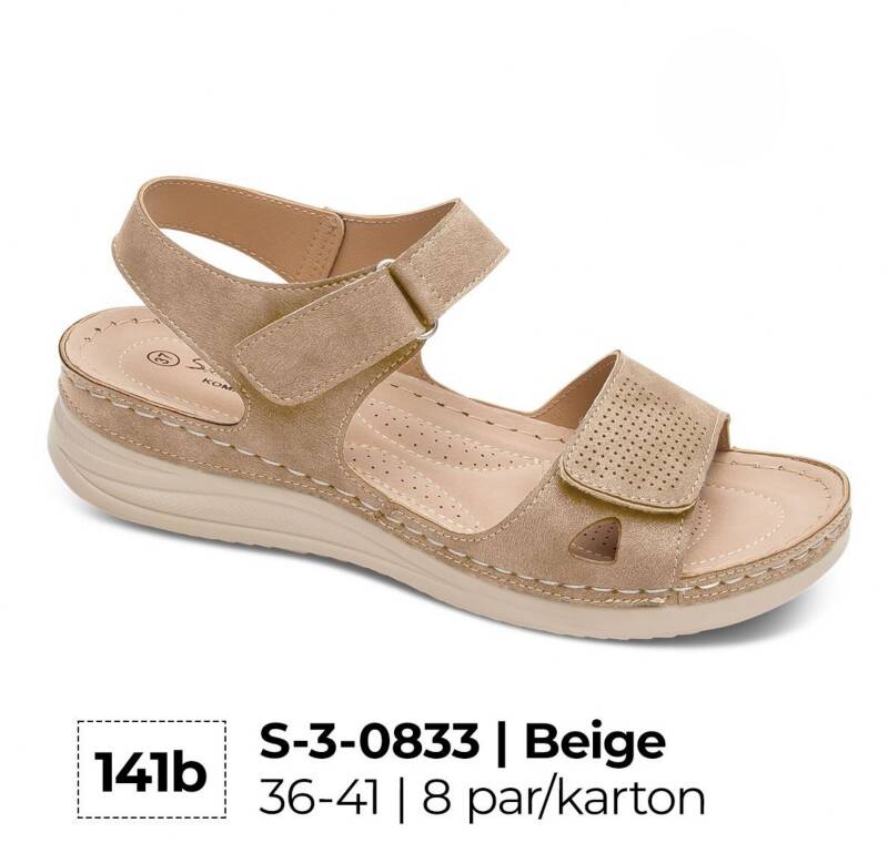 Sandały damskie Roz 36-41 / 8 par 1